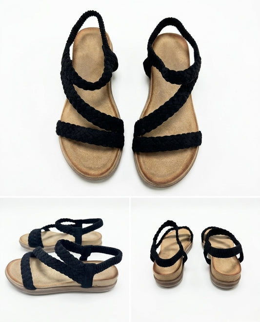 Sandalia Trenza boho